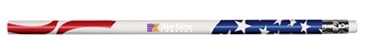 Patriotic Foil Pencil