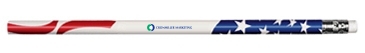 Patriotic Foil Pencil
