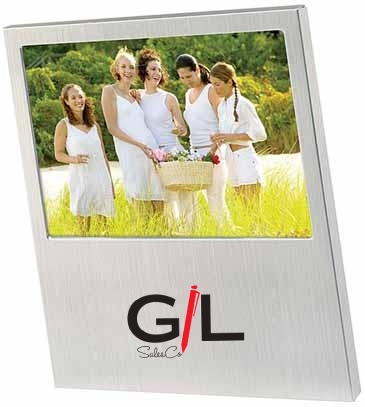 4" x 6" Brushed Aluminum Frame
