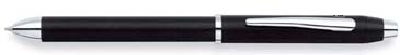 Tech3+ Satin Black Multifunction Pen