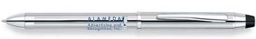Tech3+ Lustrous Chrome Multifunction Pen