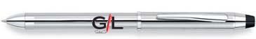Tech3+ Lustrous Chrome Multifunction Pen