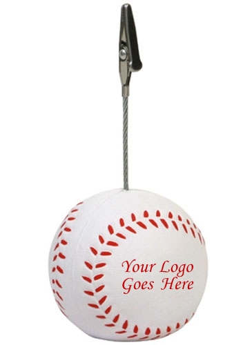 Baseball Stress Reliever Memo Holder