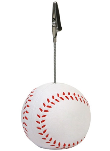 Baseball Stress Reliever Memo Holder