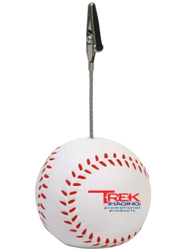 Baseball Stress Reliever Memo Holder