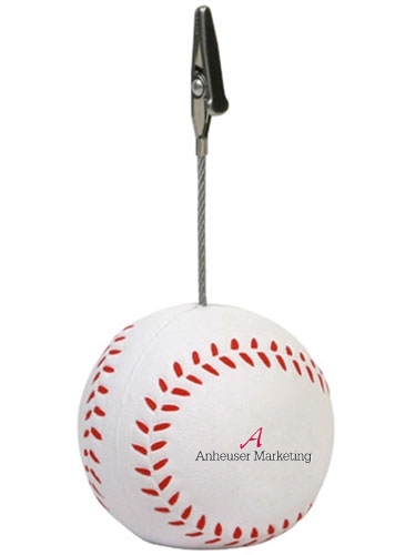 Baseball Stress Reliever Memo Holder