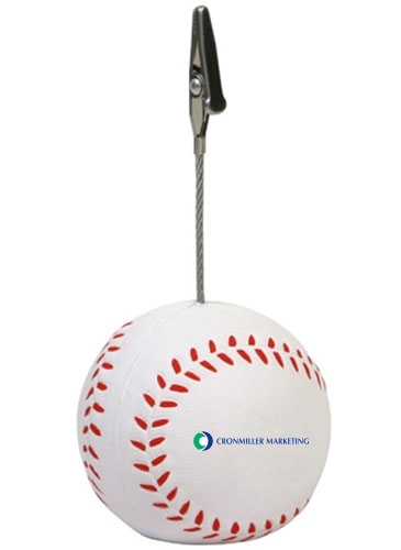 Baseball Stress Reliever Memo Holder