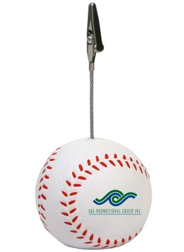 Baseball Stress Reliever Memo Holder