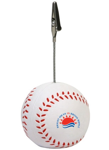 Baseball Stress Reliever Memo Holder