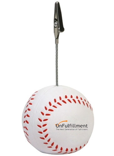 Baseball Stress Reliever Memo Holder