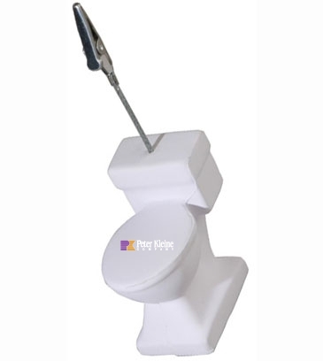 Toilet Stress Reliever Memo Holder