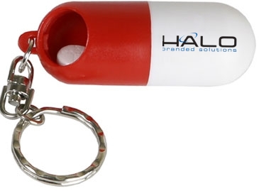 Twist A Pill Key Chain