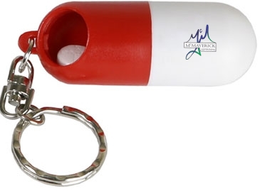 Twist A Pill Key Chain