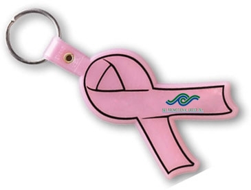 Awareness Ribbon Flexible Key Tag