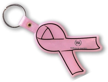 Awareness Ribbon Flexible Key Tag