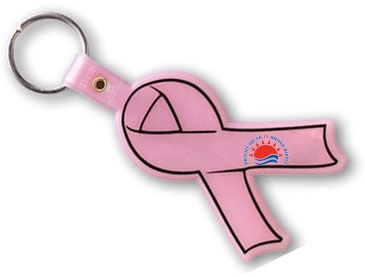 Awareness Ribbon Flexible Key Tag