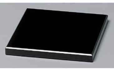 Black Glass Base 4"