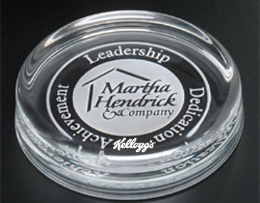 Windsor Paperweight 3-1/4" Dia.