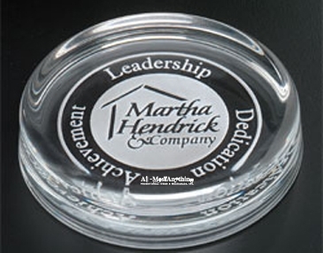 Windsor Paperweight 3-1/4" Dia.