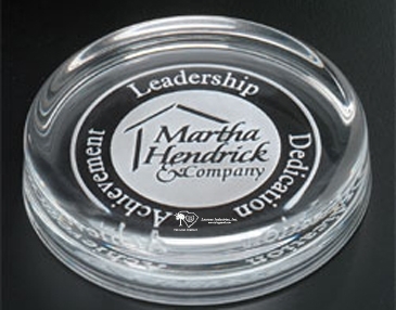 Windsor Paperweight 3-1/4" Dia.