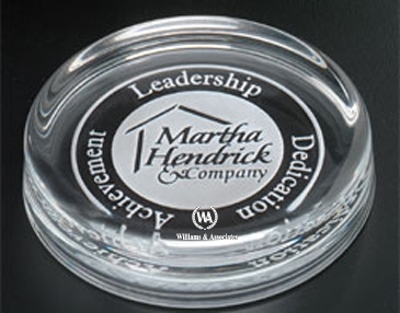 Windsor Paperweight 3-1/4" Dia.