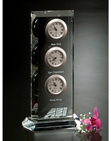 Trilogy Clock 9"