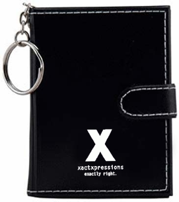 Slip-in Leatherette Keytag