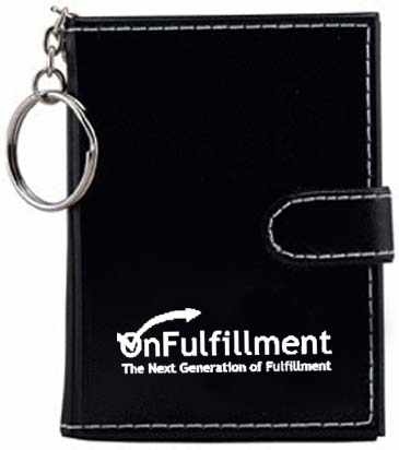 Slip-in Leatherette Keytag