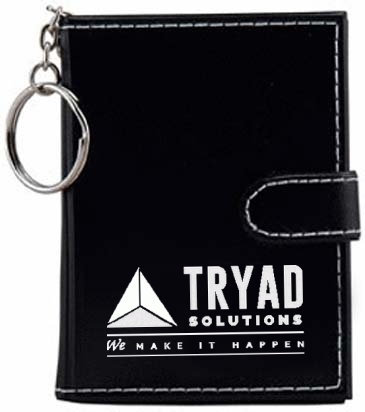 Slip-in Leatherette Keytag