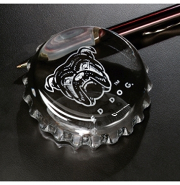 Bottle Cap Paperweight 3-1/4" Dia.