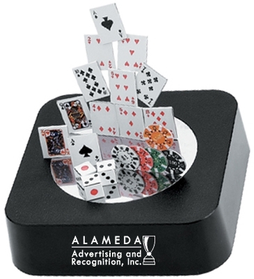 Magnetic Poker Sculpture Block