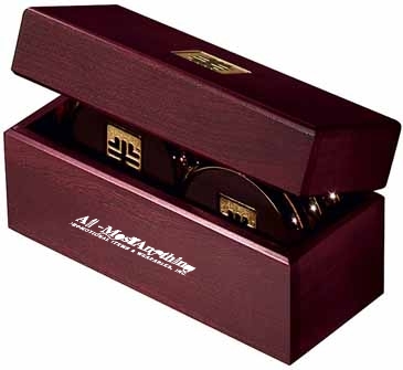 Six Coasters with Solid Cherry Chest