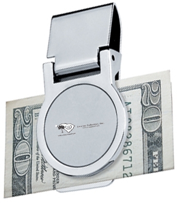 Metal Money Clip - Round Shape
