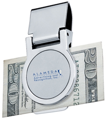 Metal Money Clip - Round Shape