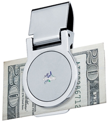 Metal Money Clip - Round Shape