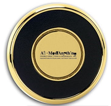 Round Brass Coaster