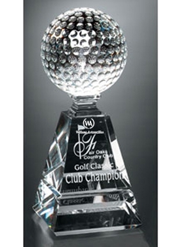 Golf Pyramid Award 10"