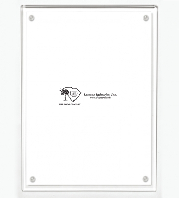 Certificate Holder - Clear on Clear - 8 1/2" x 11" Insert