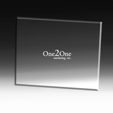 PhotoImage® Beveled Spectra Lite Plaque-7" x 9" x 1/4"