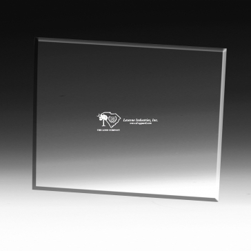 PhotoImage® Beveled Spectra Lite Plaque-7" x 9" x 1/4"