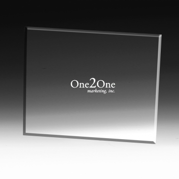 PhotoImage® Beveled Spectra Lite Plaque - 8" x 10" x 1/4"
