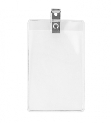 Clear Badgeholder Fits 2-1/2" X 3-3/4" Insert