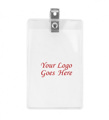 Clear Badgeholder Fits 3" x 4" Insert
