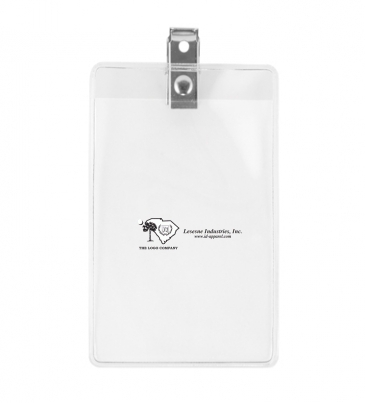 Clear Badgeholder Fits 3" x 4" Insert