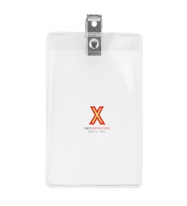 Clear Badgeholder Fits 3" x 4" Insert
