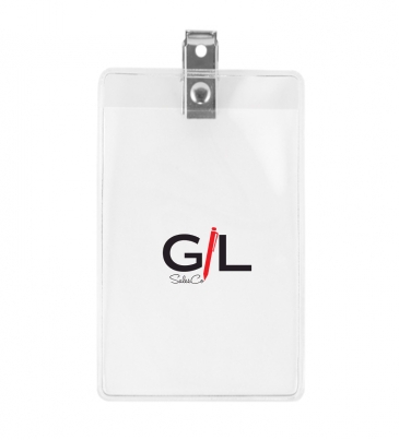 Clear Badgeholder Fits 3" x 4" Insert