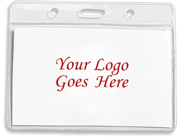 Clear Badge Holder Fits 4” x 3” Insert