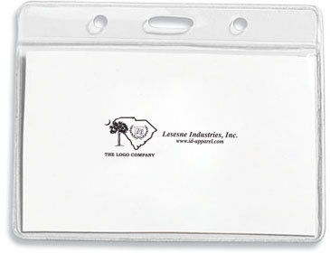 Clear Badge Holder Fits 4” x 3” Insert