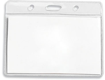 Clear Badge Holder Fits 4” x 3” Insert