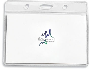 Clear Badge Holder Fits 4” x 3” Insert